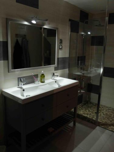 Fürdőszoba, Gite à la campagne (Gite a la campagne) in Chateau-Renault Fürdőszoba, Gite à la campagne (Gite a la campagne) in Chateau-Renault