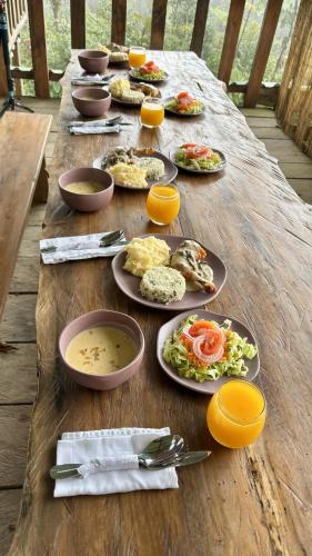 Food and beverages, Paseo Por Las Nubes Birding Lodge in Cuitiva Food and beverages, Paseo Por Las Nubes Birding Lodge in Cuitiva