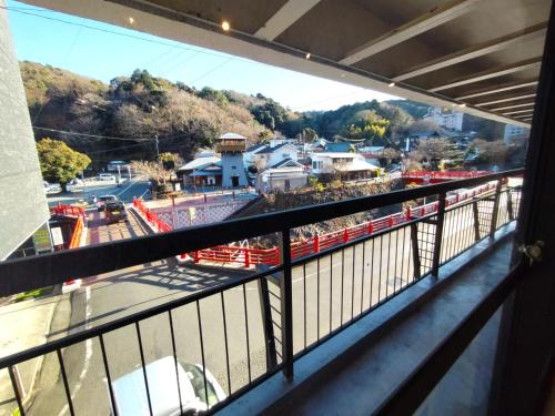 Balcony/terrace, ITJ Base Shuzenji near Shuzenji Nature Park Balcony/terrace, ITJ Base Shuzenji near Shuzenji Nature Park