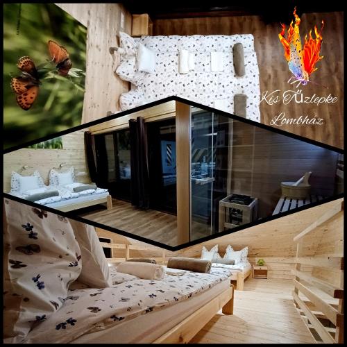Tampilan eksterior, Kis Tűzlepke Lombház (Kis Tuzlepke Lombhaz) in Orfalu Tampilan eksterior, Kis Tűzlepke Lombház (Kis Tuzlepke Lombhaz) in Orfalu