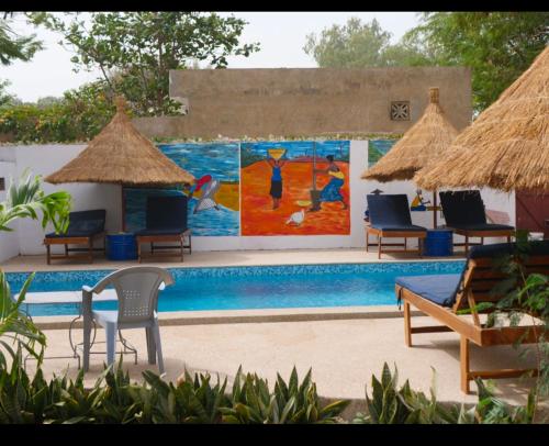 Auberge des deux baobabs Warang in Ouoran Auberge des deux baobabs Warang in Ouoran