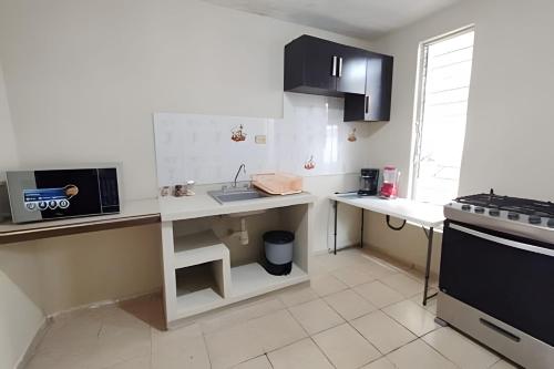 ห้องครัว, Encasa - Parc 14 in โปซาริกาเด อิดาลโก ห้องครัว, Encasa - Parc 14 in โปซาริกาเด อิดาลโก