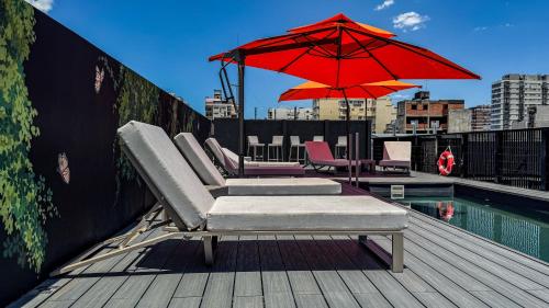 Balcony/terrace, Anselmo Buenos Aires Curio Collection by Hilton in San Telmo Balcony/terrace, Anselmo Buenos Aires Curio Collection by Hilton in San Telmo