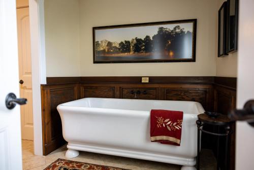 Fürdőszoba, Bed & Breakfast on Tiffany Hill in Mills River (NC) Fürdőszoba, Bed & Breakfast on Tiffany Hill in Mills River (NC)