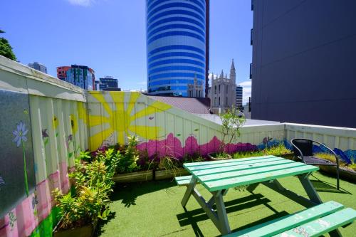 Viesnīcas āriene, Trek Global Backpackers in Velingtona Viesnīcas āriene, Trek Global Backpackers in Velingtona