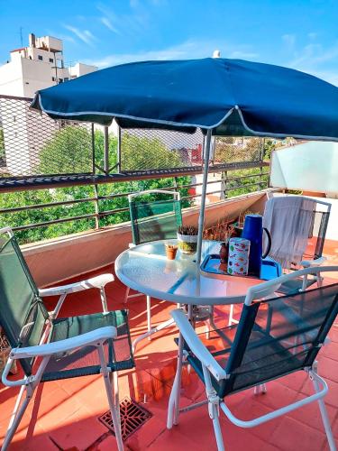 Balcony/terrace, Departamento para 6 con cochera a 4 cuadras subte H in Parque Patricios Balcony/terrace, Departamento para 6 con cochera a 4 cuadras subte H in Parque Patricios