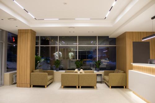 Előcsarnok, Resident Hotel Abay in Almaty Előcsarnok, Resident Hotel Abay in Almaty