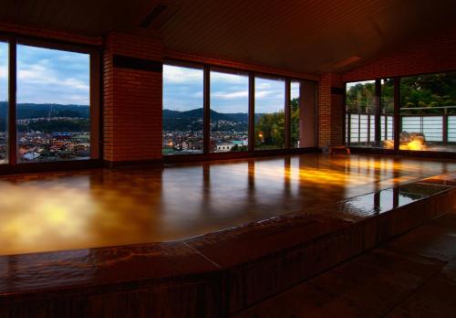 Hot spring bath, Kouyurou Ikawa Ryokan in Izunokuni Hot spring bath, Kouyurou Ikawa Ryokan in Izunokuni