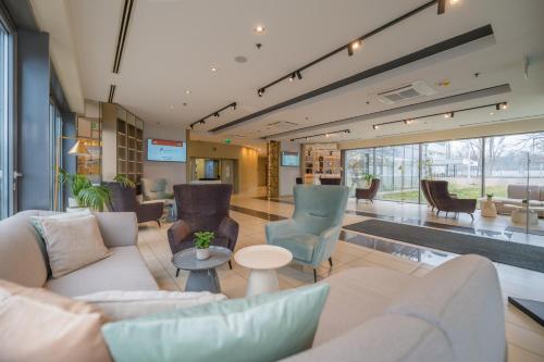 Lobby, Expo Tower by Mellow Mood Hotels in 10. Kőbánya Lobby, Expo Tower by Mellow Mood Hotels in 10. Kőbánya