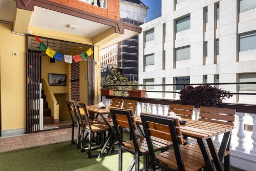 陽台/露台, 泰美爾飯店-水療中心 (Thamel Hotel & Spa) in 加德滿都 陽台/露台, 泰美爾飯店-水療中心 (Thamel Hotel & Spa) in 加德滿都