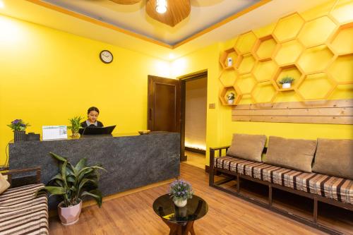 大廳, 泰美爾飯店-水療中心 (Thamel Hotel & Spa) in 加德滿都 大廳, 泰美爾飯店-水療中心 (Thamel Hotel & Spa) in 加德滿都