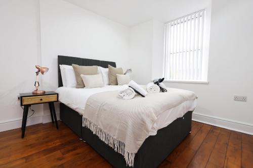 Ágy, Contractor Studio - Parking - Smart TV & Kitchen in Pontardawe Ágy, Contractor Studio - Parking - Smart TV & Kitchen in Pontardawe