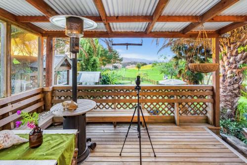 Balkon/terasa, Titoki Downs Farm Stay in Dargaville Balkon/terasa, Titoki Downs Farm Stay in Dargaville