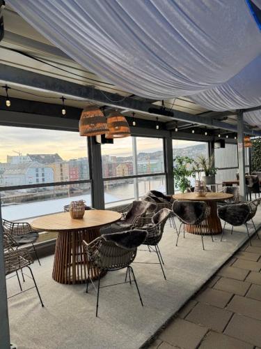 Restaurant, P-Hotels Brattøra in Trondheim Restaurant, P-Hotels Brattøra in Trondheim