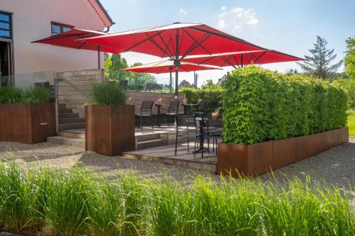 陽台/露台, Klingenstein AKZENT Hotel Wirtshaus Brauerei in 布勞斯泰因 陽台/露台, Klingenstein AKZENT Hotel Wirtshaus Brauerei in 布勞斯泰因