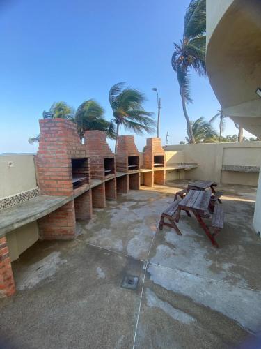 수영장, Bello Flat Duplex full equipo con acceso a la playa in 투카카스 수영장, Bello Flat Duplex full equipo con acceso a la playa in 투카카스