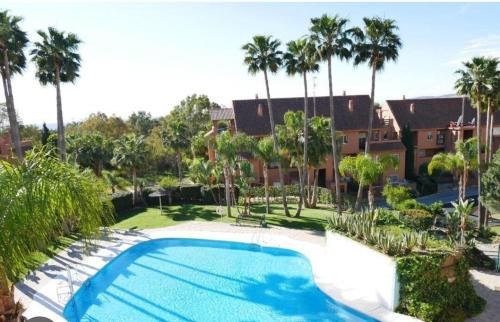 Apartamento con piscina