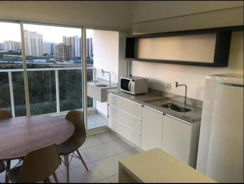 주방, Evian Termas Residence Caldas Novas in 자르징 세하노 주방, Evian Termas Residence Caldas Novas in 자르징 세하노