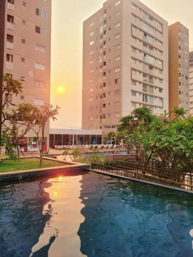 수영장, Evian Termas Residence Caldas Novas in 자르징 세하노 수영장, Evian Termas Residence Caldas Novas in 자르징 세하노