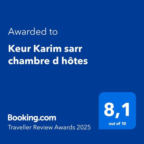 Keur Karim sarr chambre d hôtes (Keur Karim sarr chambre d hotes) in 姆布爾 Keur Karim sarr chambre d hôtes (Keur Karim sarr chambre d hotes) in 姆布爾