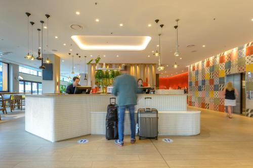 Lobby, Holiday Inn Express Brisbane Central By IHG in Brisbane Lobby, Holiday Inn Express Brisbane Central By IHG in Brisbane