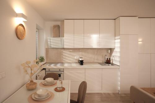 ห้องครัว, Doboz Apartments in ซฺเกติ กุลวารอส ห้องครัว, Doboz Apartments in ซฺเกติ กุลวารอส