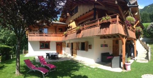 Balcony/terrace, Appartement dans les aravis, proche du Grand Bornand et de la Clusaz in Entremont Balcony/terrace, Appartement dans les aravis, proche du Grand Bornand et de la Clusaz in Entremont