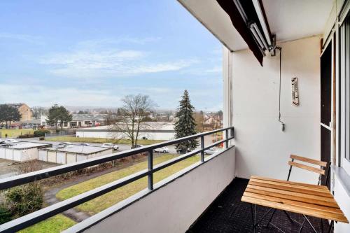 מרפסת, Beautiful Apartment with Balcony in Alzey in Alzey מרפסת, Beautiful Apartment with Balcony in Alzey in Alzey