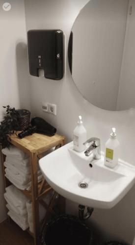 Bathroom, Buubble Hotel - Hrosshagi in Selfoss Bathroom, Buubble Hotel - Hrosshagi in Selfoss