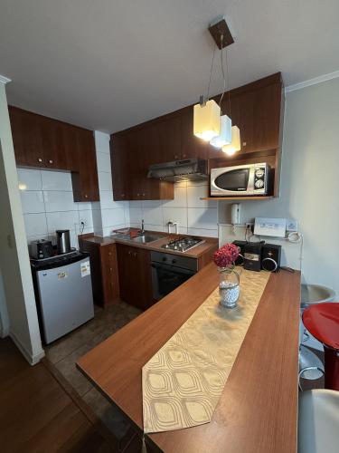 Kitchen, VR Suite - Tourist Apartments in Santiago Kitchen, VR Suite - Tourist Apartments in Santiago