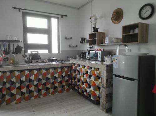 مطبخ, Location saisonnière Caza Villana (Location saisonniere Caza Villana) in Pointe Coton مطبخ, Location saisonnière Caza Villana (Location saisonniere Caza Villana) in Pointe Coton
