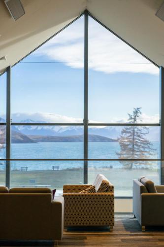 Utsikt, Haka House Lake Tekapo in Lake Tekapo Utsikt, Haka House Lake Tekapo in Lake Tekapo