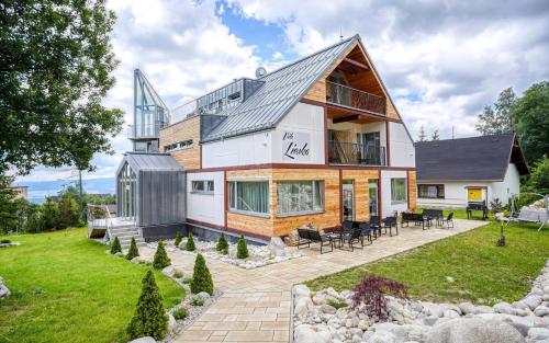 陽台/露台, Boutique Hotel Vila Lieska in 維索克塔特雷 陽台/露台, Boutique Hotel Vila Lieska in 維索克塔特雷
