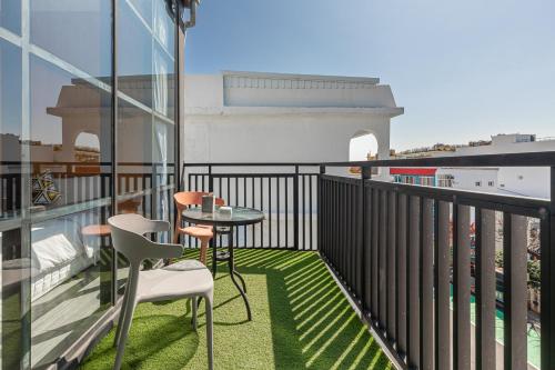 Balcony/terrace, 35.5 Inn in Kenting Balcony/terrace, 35.5 Inn in Kenting