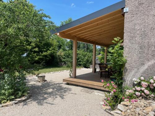 Balcony/terrace, La Maison du Voyageur 1546 in Villers-Chief Balcony/terrace, La Maison du Voyageur 1546 in Villers-Chief