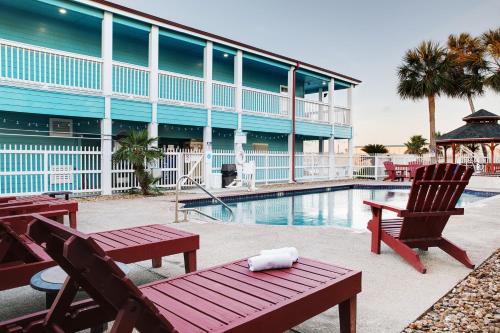 Swimming pool, Plantation Suites and Conference Center in Port Aransas (TX) Swimming pool, Plantation Suites and Conference Center in Port Aransas (TX)