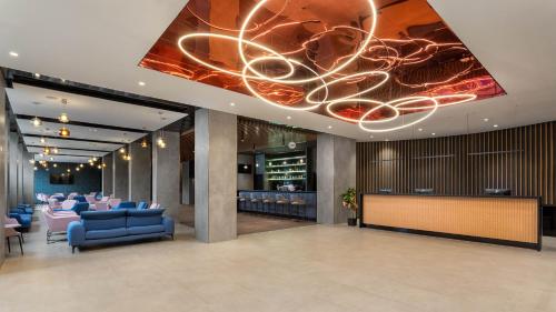 共用Lounge/電視區, 亨格特貝克酒店 (Hunguest Hotel Beke) in 豪伊杜索博斯洛 共用Lounge/電視區, 亨格特貝克酒店 (Hunguest Hotel Beke) in 豪伊杜索博斯洛
