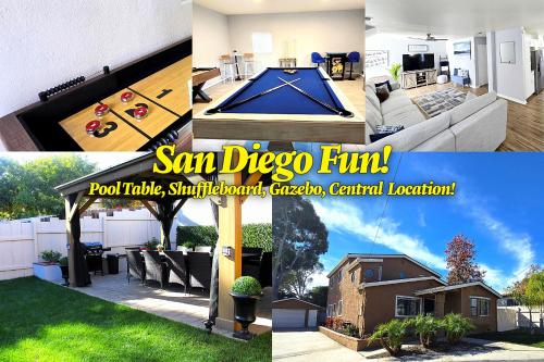 San Diego Fun-Gameroom & Gazebo-Centrally Located! in Linda Vista San Diego Fun-Gameroom & Gazebo-Centrally Located! in Linda Vista