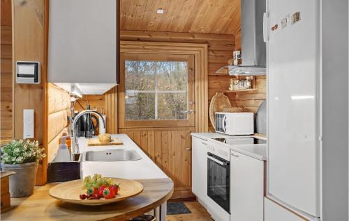 Facilities, Cozy Log Cabin With A Panoramic View in Glesborg Facilities, Cozy Log Cabin With A Panoramic View in Glesborg