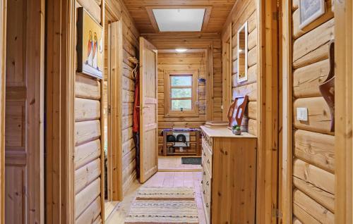 Facilities, Cozy Log Cabin With A Panoramic View in Glesborg Facilities, Cozy Log Cabin With A Panoramic View in Glesborg