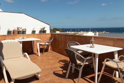 balcon/terasă, Hostal Magec in Lanzarote balcon/terasă, Hostal Magec in Lanzarote