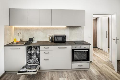 Kitchen, Residence Riverside in Pec pod Snezkou Kitchen, Residence Riverside in Pec pod Snezkou