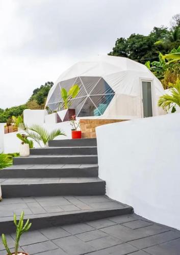 Palm Heights Geodesic Dome in Koforidua Palm Heights Geodesic Dome in Koforidua
