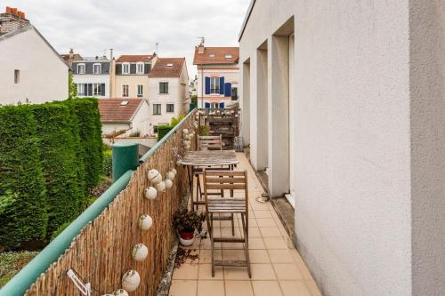 陽台/露台, Bel appartement calme à Bois-Colombes (Bel appartement calme a Bois-Colombes) in 布瓦科隆布 陽台/露台, Bel appartement calme à Bois-Colombes (Bel appartement calme a Bois-Colombes) in 布瓦科隆布