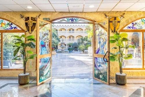 Kert, Hotel Plaza del Castillo in Churriana Kert, Hotel Plaza del Castillo in Churriana