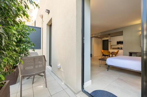 陽台/露台, Karalin Sonnino Suites in 卡利亞里 陽台/露台, Karalin Sonnino Suites in 卡利亞里