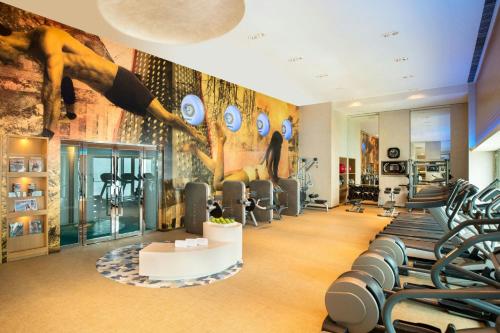 Fitness center, W Hong Kong near Kowloon MTR Station Fitness center, W Hong Kong near Kowloon MTR Station