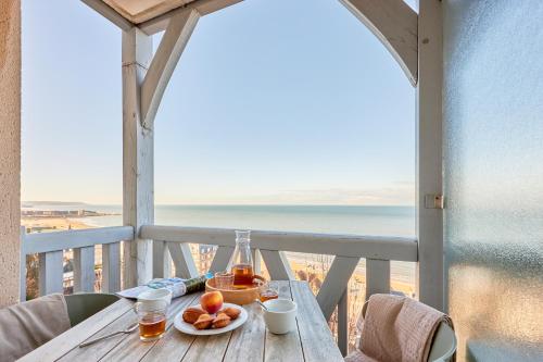 شرفة/ تراس, Residence Pierre & Vacances Les Tamaris in Trouville Sur Mer شرفة/ تراس, Residence Pierre & Vacances Les Tamaris in Trouville Sur Mer