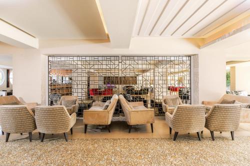 Lobby, Ariti Grand Hotel in Corfu Island Lobby, Ariti Grand Hotel in Corfu Island