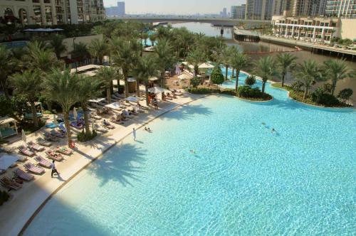 Swimming pool, Knokey Dubai Creek Beach with Lagoon Pool access in Dubai Festival City Swimming pool, Knokey Dubai Creek Beach with Lagoon Pool access in Dubai Festival City